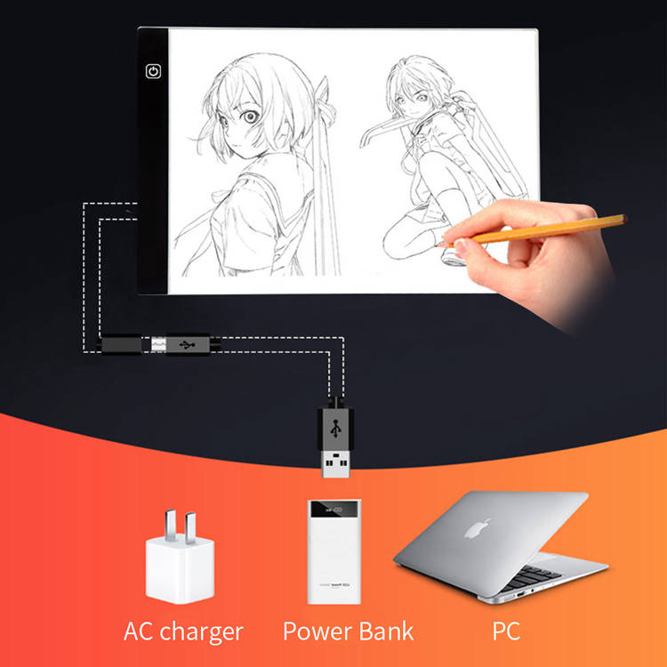 A4 LED Drawing Boards Drawing Tablet A4