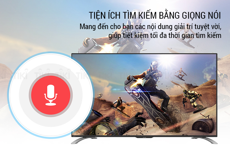 Smart Tivi Sharp 50 inch Full HD LC-50LE580X-BK