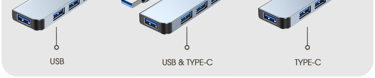 bộ chia cổng usb 3.0, hub usb ht sys 4in1