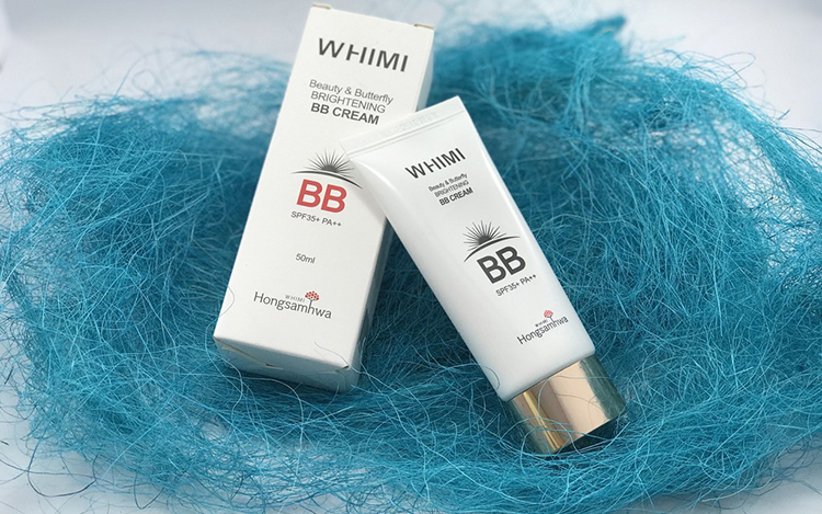 Kem Che Khuyết Điểm Bbcream Whimi - Whimi Beauty&Butterfly Brightenning Bb Cream 50ml