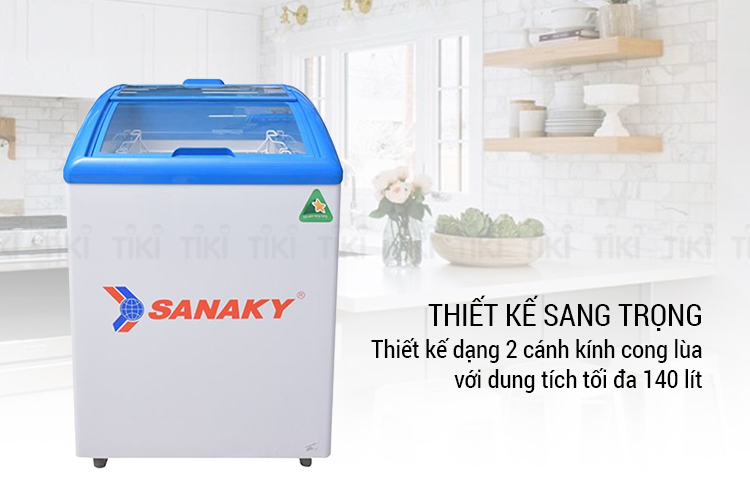 Tủ Đông Sanaky VH-182K (140L) - Hàng Chính Hãng