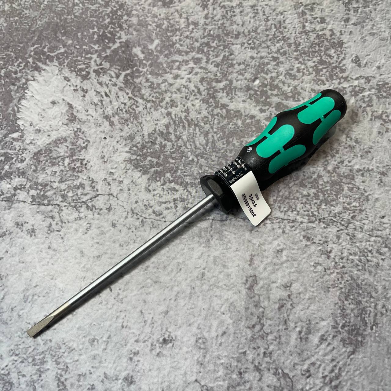 Tua Vít Dẹp Wera Tay Cầm Kraftform 3,5mm Đầu Lasertip 05008015001 - Hàng Chính Hãng 100% từ Đức