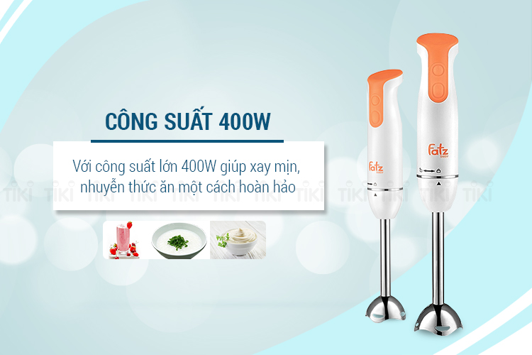Máy Xay Cầm Tay Deluxe 4 Fatz FB5216BL (400W)