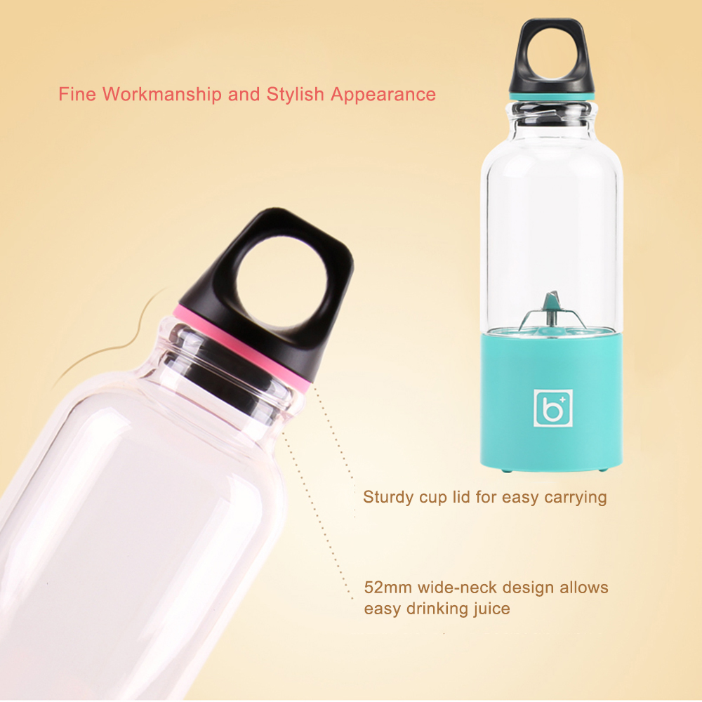 Máy Xay Sinh Tố Cầm Tay Cổng USB (500 ml)