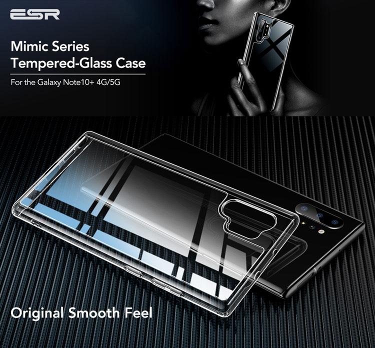 Ốp lưng Samsung Galaxy Note 10 Plus ESR Mimic Tempered Glass