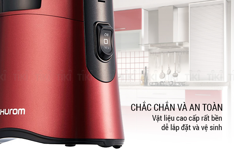 Máy Ép Trái Cây Tốc Độ Chậm Hurom HAA BBE17 (150W) - Đen Vàng - Hàng Chính Hãng