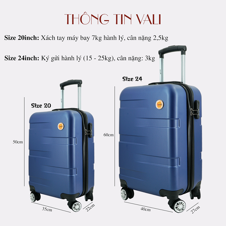 Vali nhựa i'mmaX X14
