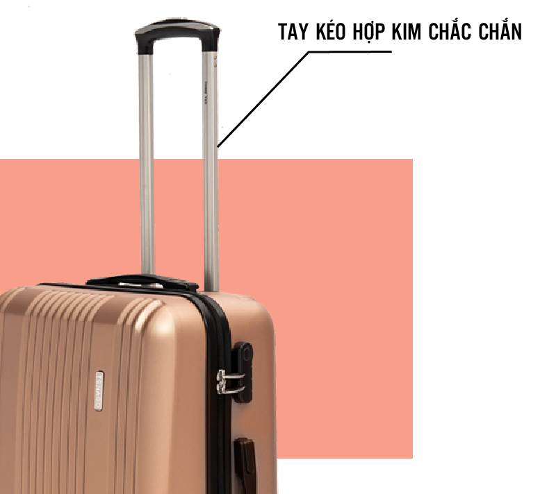 Vali du lịch TONAGO - Chống va đập, chống trầy xước
