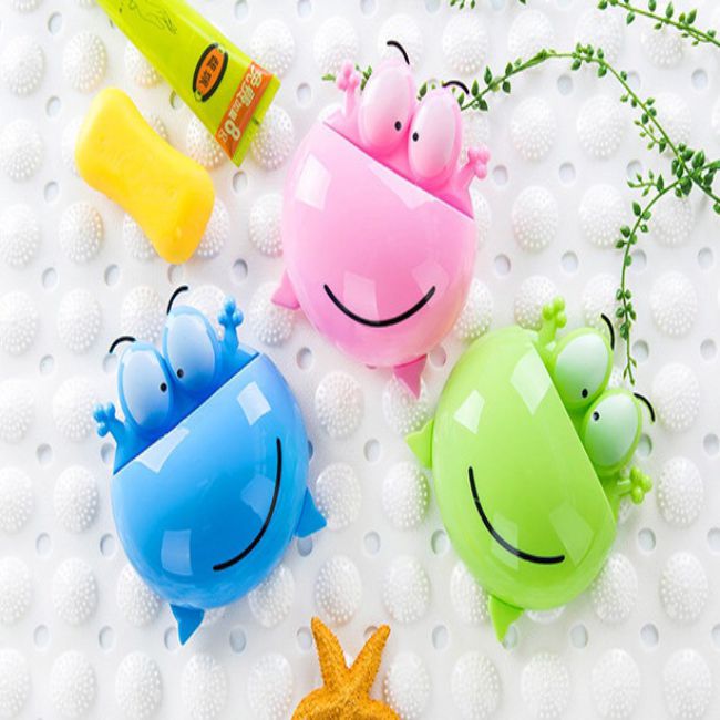 Combo dụng cụ đựng vật dụng hình ếch đa năng + máy tạo 3 kiểu tóc thời trang sành điệu 