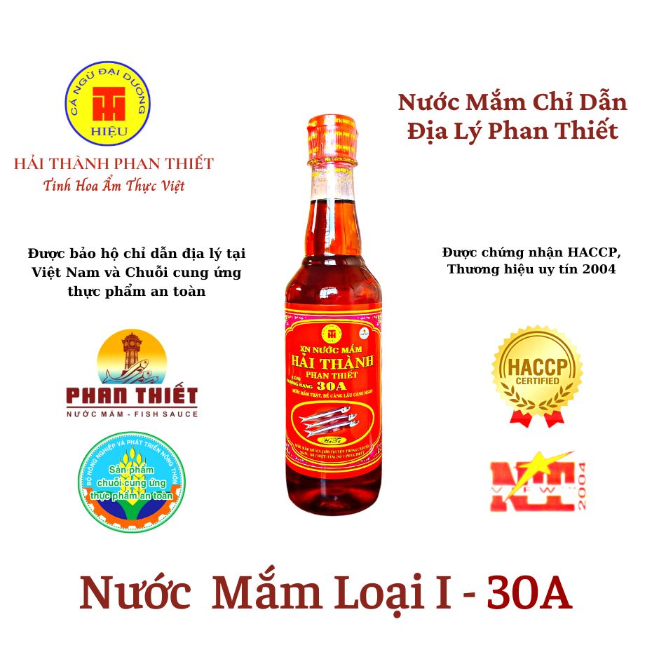 nước mắm truyền thồng cá cơm hải thành phan thiết 30a cao (500ml chai) 1