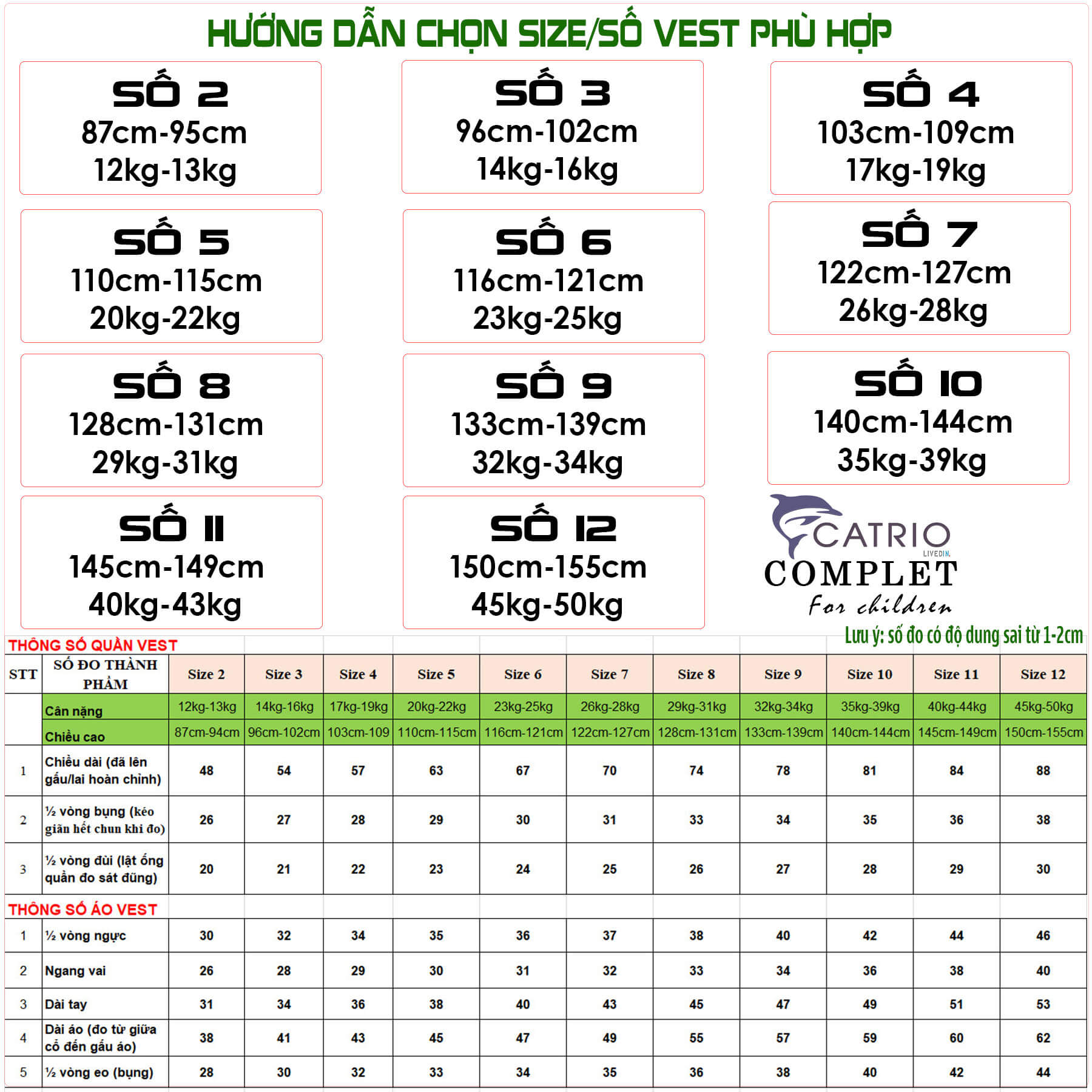 BỘ VEST BÉ TRAI CATRIO PCTB29 là bộ đồ vest trẻ em 3 chi tiết áo vest+quần dài+áo gile từ 4 tuổi đến 7 tuổi (17kg đến 28kg) thuộc BST quần áo trẻ em mùa lễ hội tết tiệc cưới sự kiện sinh nhật, được làm bằng vải dạ cao cấp nhất, đẹp đến từng chi tiết