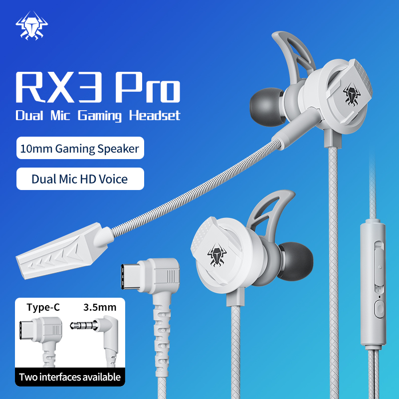 Tai Nghe Gaming Có Mic Rời xMOWI RX3 Dùng Được Cho Cả Máy Tính Và Điện Thoại - Hàng Chính Hãng