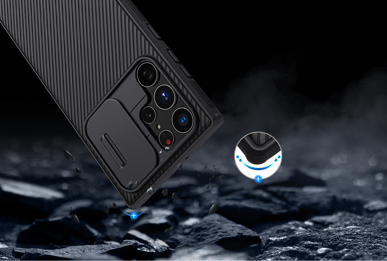Ốp lưng điện thoại Nillkin dành cho Samsung Galaxy S23 Ultra/ S23+/ S23 Camshield Pro Case - Hàng nhập khẩu