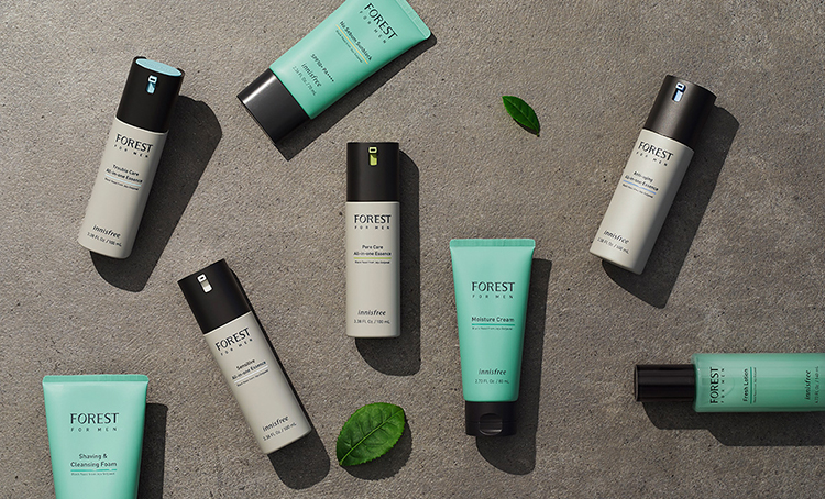 forest for men bubble cleanser