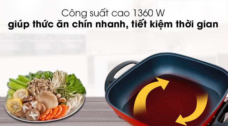 Nồi Lẩu Điện Supor H30FK802VN-136 (5.0 lít)