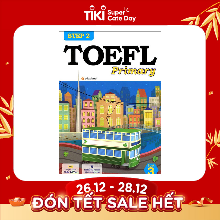 TOEFL Primary Book 3 Step 2 Kèm CD Hoặc File MP3