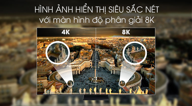 Smart Tivi QLED Samsung 8K 65 inch QA65Q950TS - Hàng chính hãng