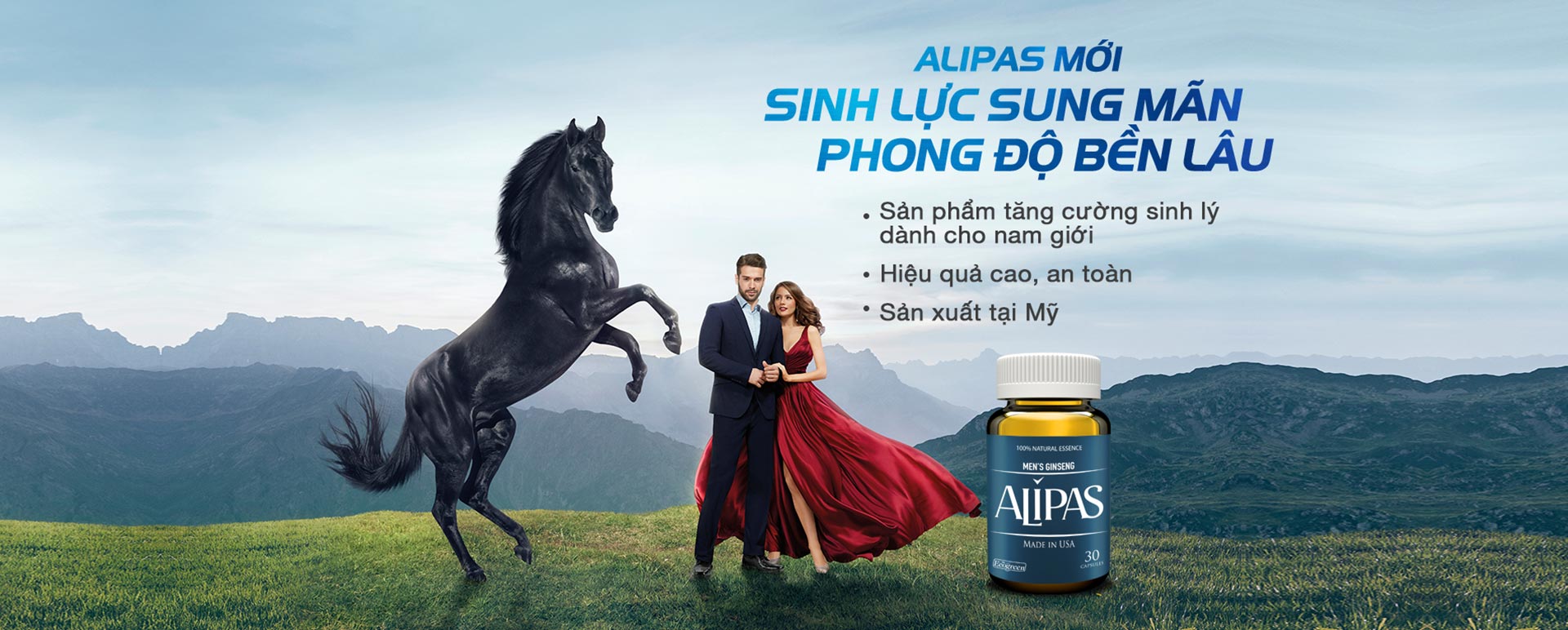 Sâm ALIPAS - Hỗ trợ tăng cường sức khỏe phái mạnh
