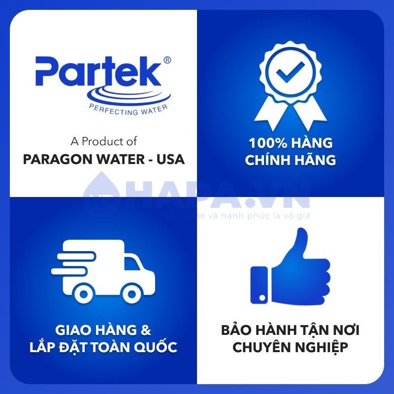 Mua Máy Lọc Nước PARTEK chính hãng tại HAPA