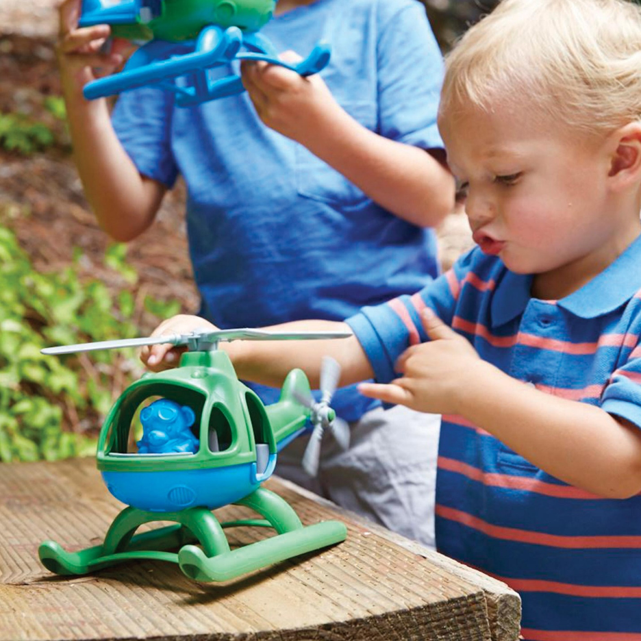 Đồ chơi máy bay trực thăng Green Toys cho bé từ 2 tuổi - Xanh dương được ưa chuộng nhất hiện nay