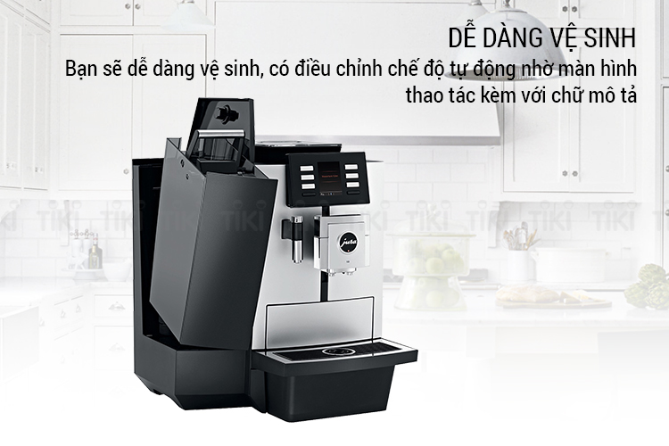 Máy Pha Cà Phê Chuyên Dụng Jura X8 Platinum - Hàng Chính Hãng
