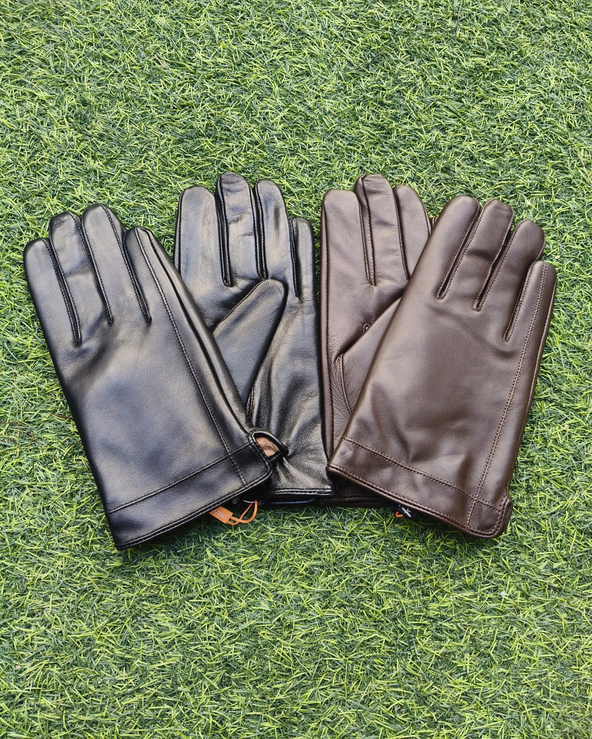 Bao tay da nam BHY8717 Găng tay nam da cừu. thoải mái lái xe, Lót lông giữ ấm