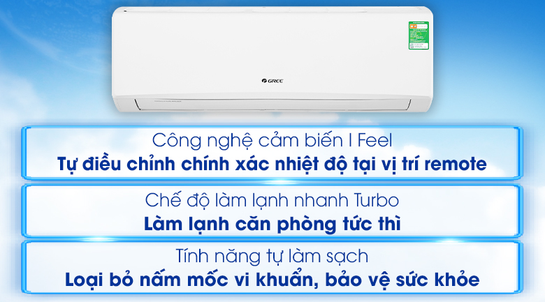 Điều hòa Gree GWC09KB-K6N0C4 (9.000BTU) - Hàng chính hãng - Chỉ giao tại HN