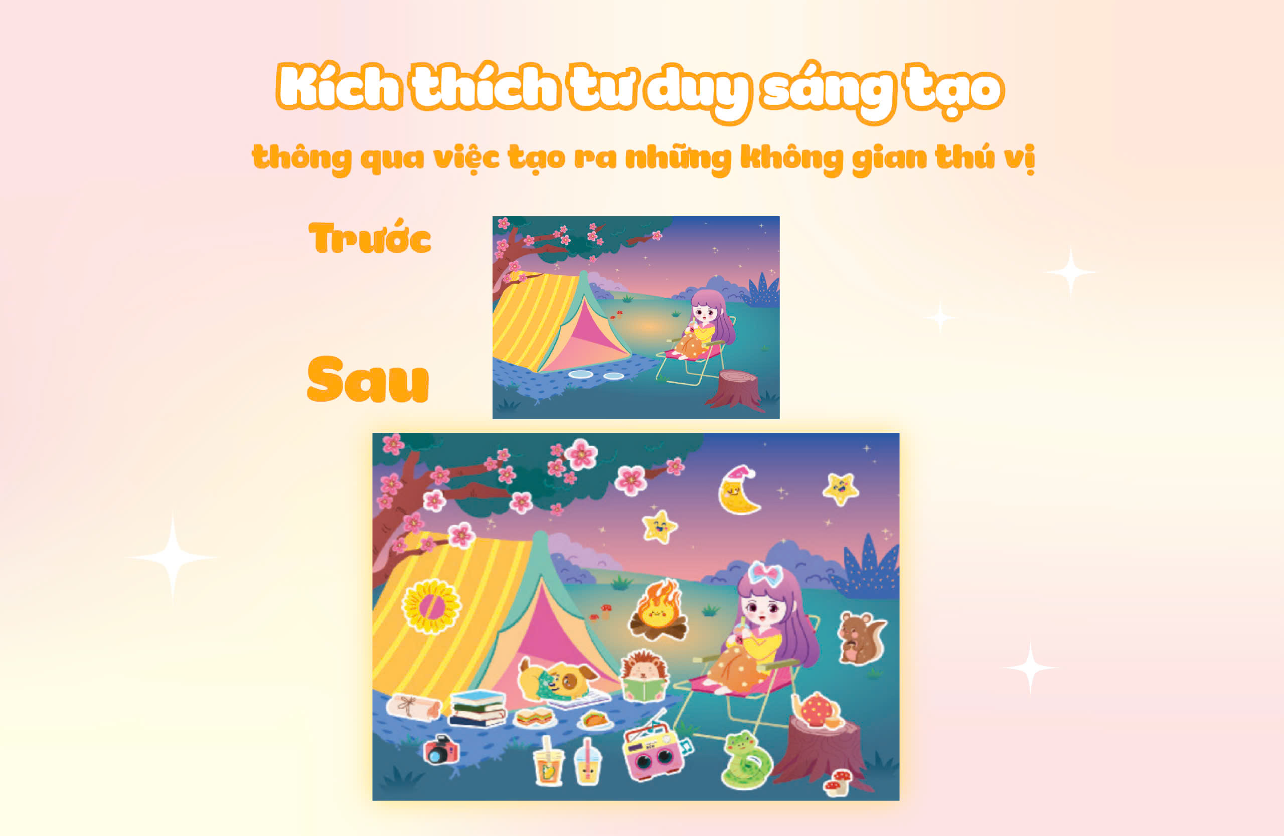 Combo 5 Cuốn Công chúa Cherry - Sách bóc dán sticker cho bé gái