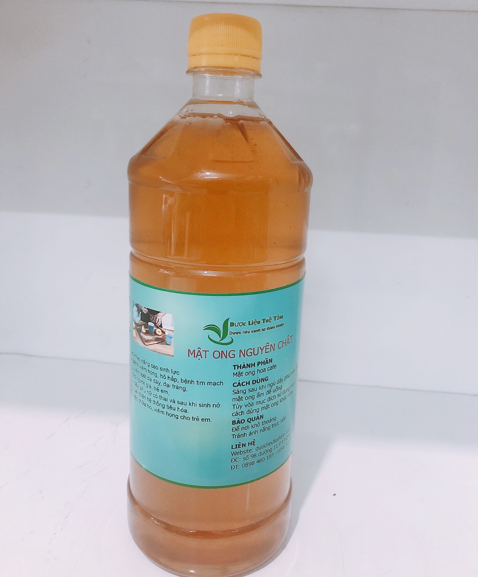 Mật ong nguyên chất hoa cafe đắk lắk - 1 Lít