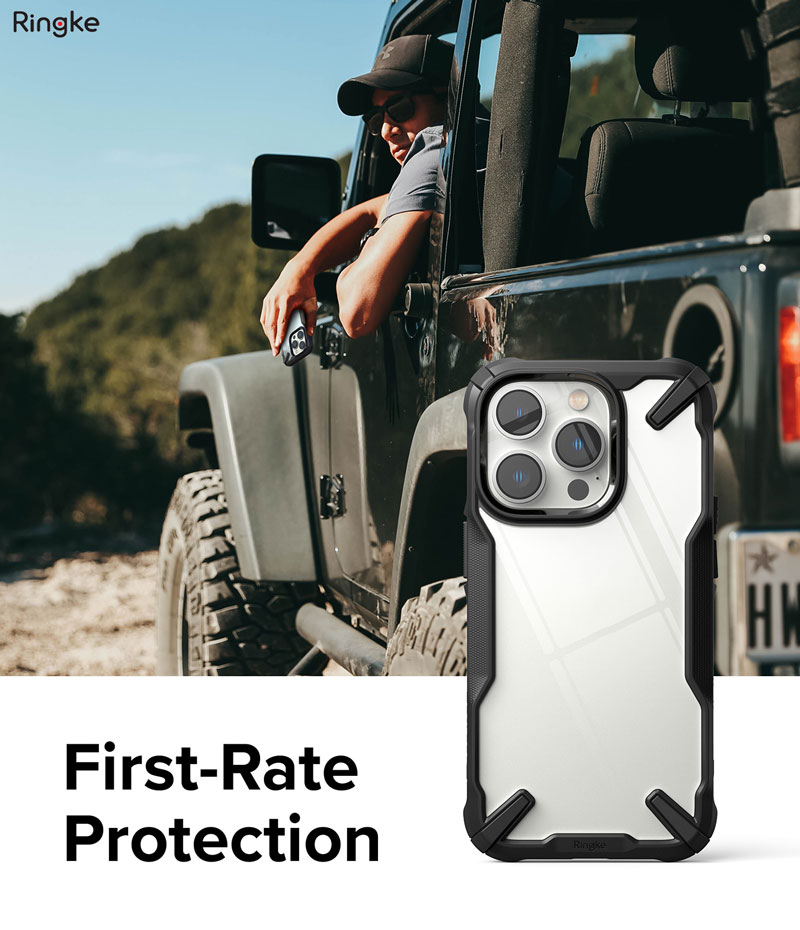 Ốp Lưng dành cho iPhone 14 Pro/14 Plus/14 Pro/14 Pro Max RINGKE Fusion X - Hàng Chính Hãng