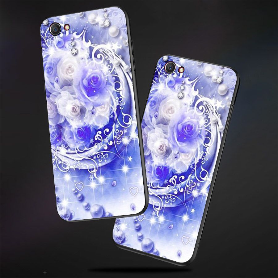 Ốp điện thoại kính cường lực cho máy Oppo A79 - Lung Linh Sắc Màu MS LLSM014