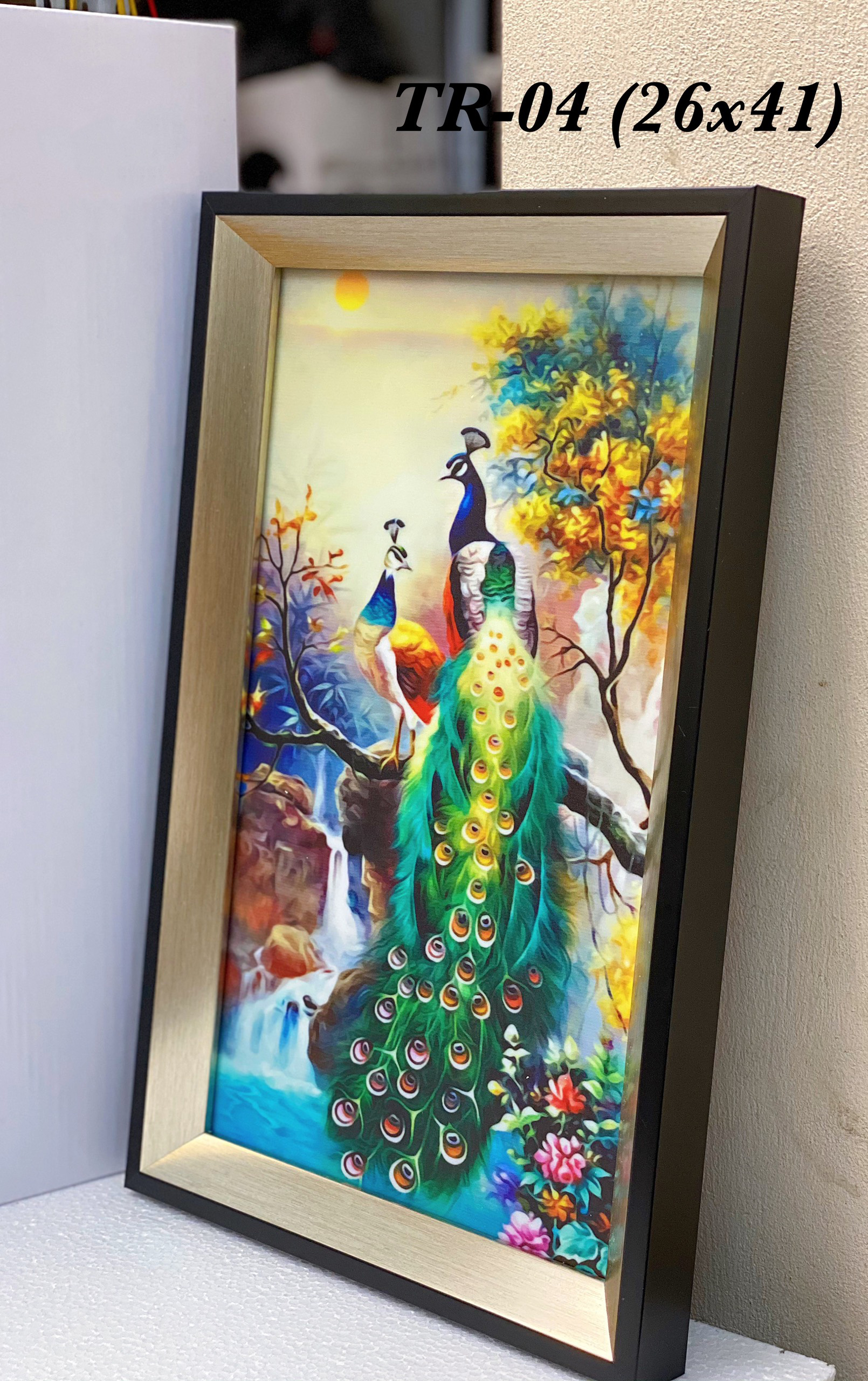 Đèn tranh LED nghệ thuật TR-04 độc đáo, tinh tế - 3 chế độ ánh sáng