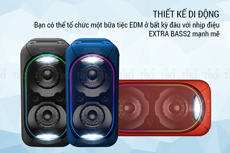 Dàn Âm Thanh Hifi SONY GTK-XB60 - Hàng Chính Hãng