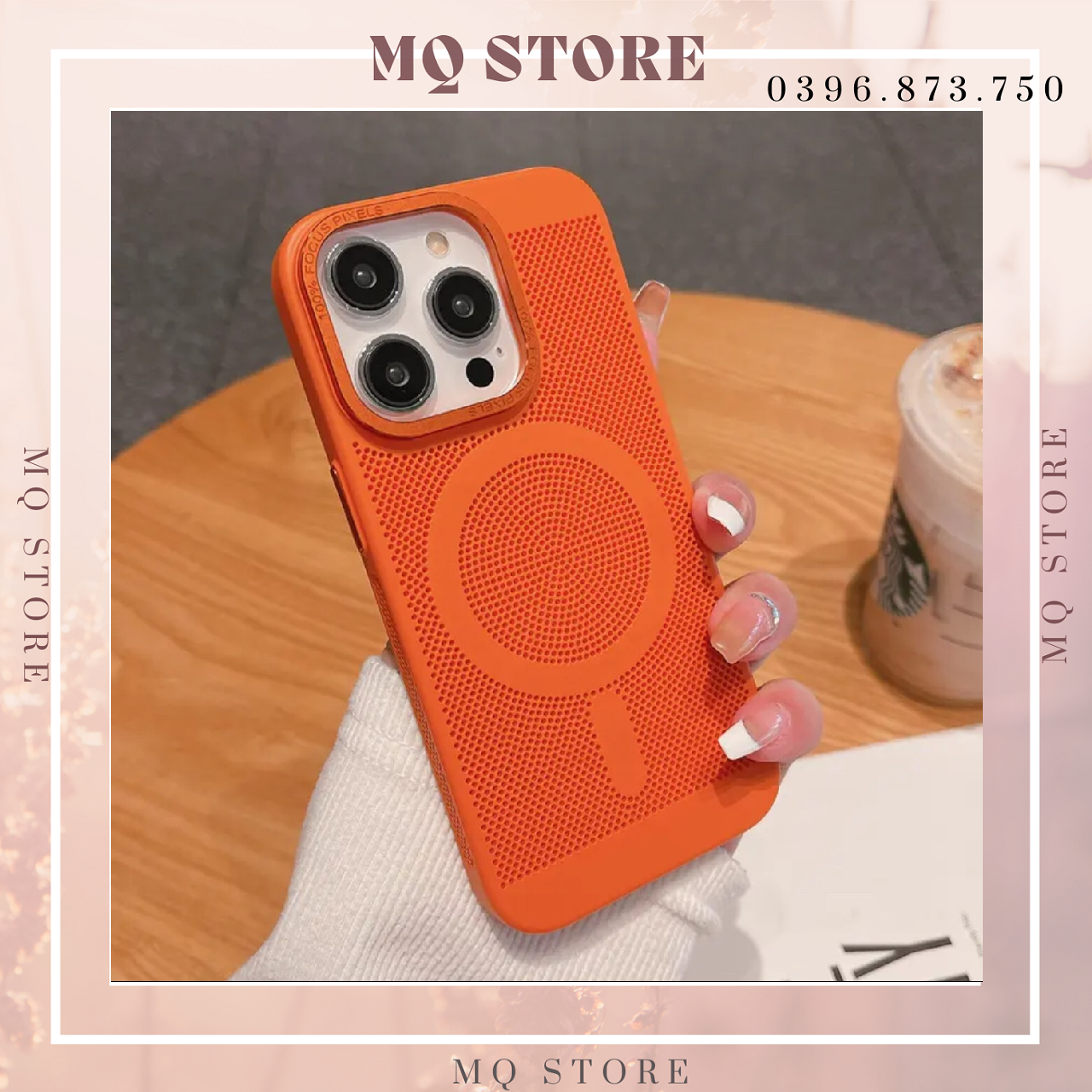 Ốp lưng Likgus lưới tản nhiệt, sạc từ tính dành cho iPhone 14 Pro Max/ 14 Pro/ 13 Pro Max/ 12 Pro Max chống nóng(hàng chính hãng)