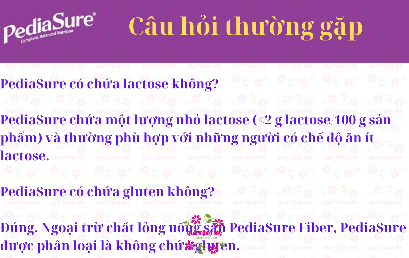 Sữa tăng chiều cao cho trẻ biếng ăn từ 1-10 tuổi Úc Pediasure