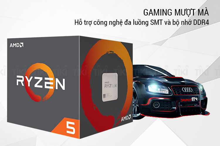 Bộ vi xử lý CPU AMD Ryzen 5 1600 Processor - Hàng Chính Hãng
