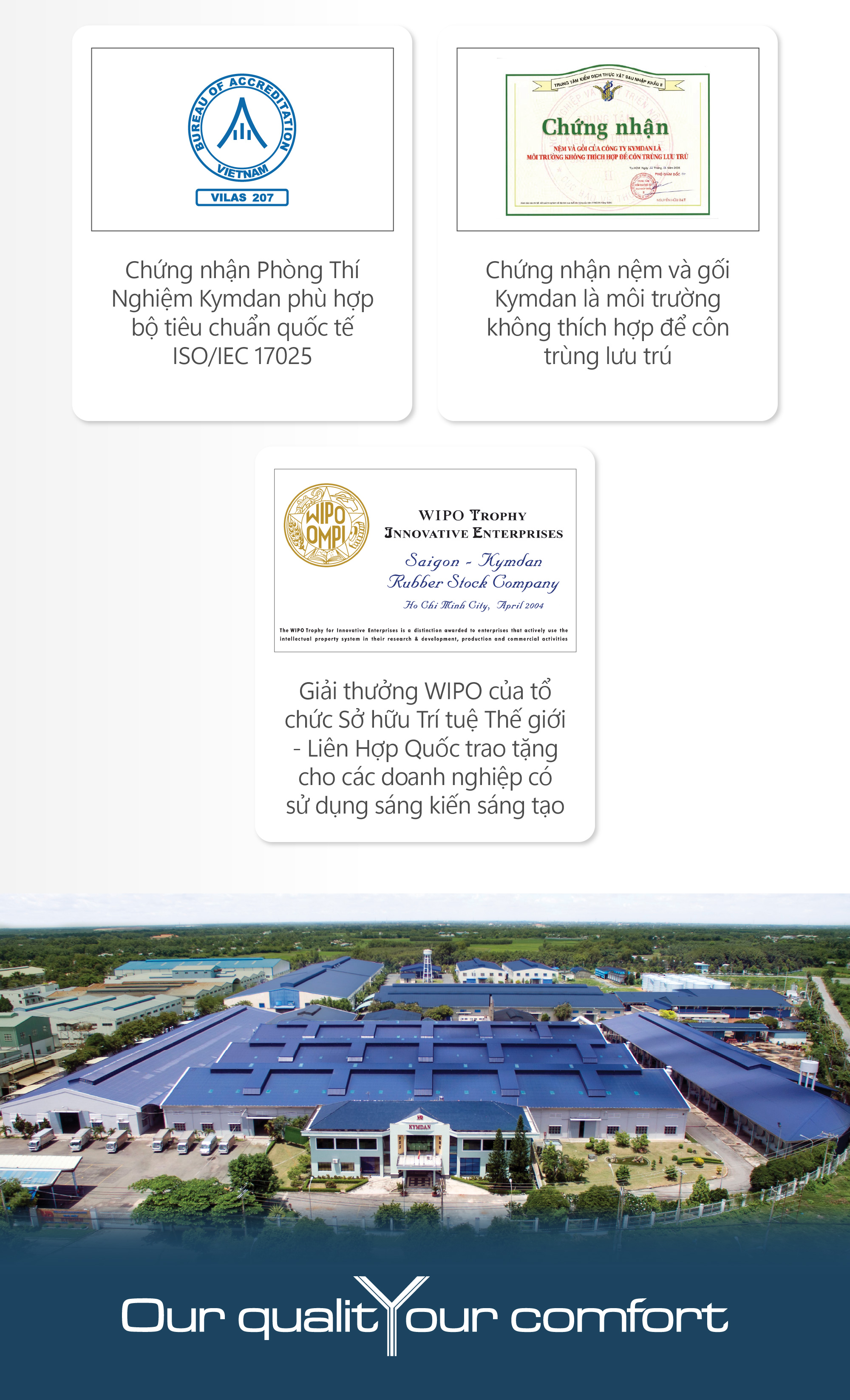 Nệm cao su thiên nhiên Kymdan Deluxe 160 x 200 x 7,5cm SFM