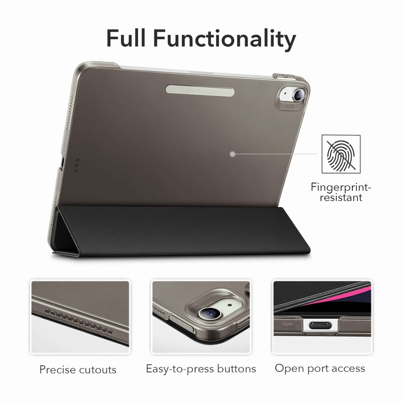 Bao Da Dành Cho iPad Air 4/ Air 5/ Air 6 ESR Ascend Trifold Hard Case - Hàng Chính Hãng