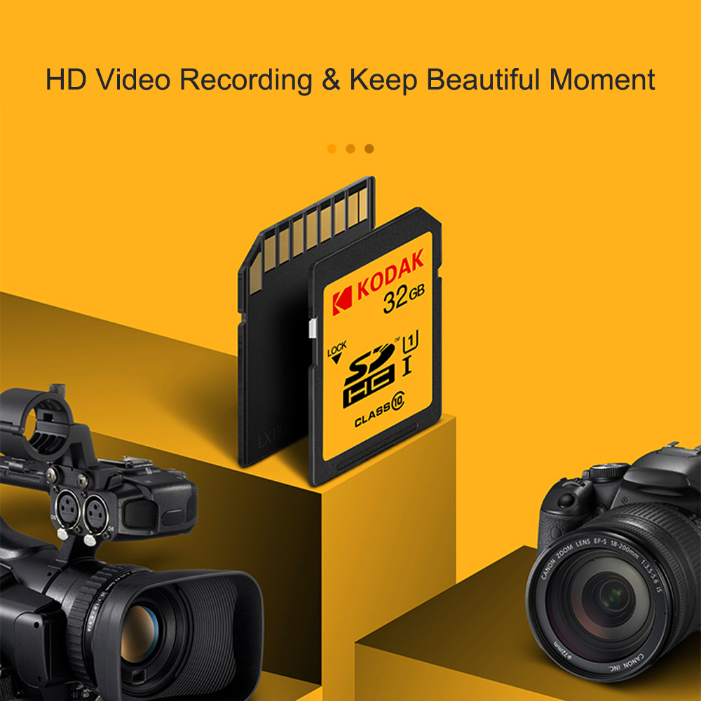 Thẻ Nhớ SD Kodak U1 Cho Máy Ảnh Kỹ Thuật Số Thẻ Nhớ SD Kodak U1 Cho Máy Ảnh Kỹ Thuật Số