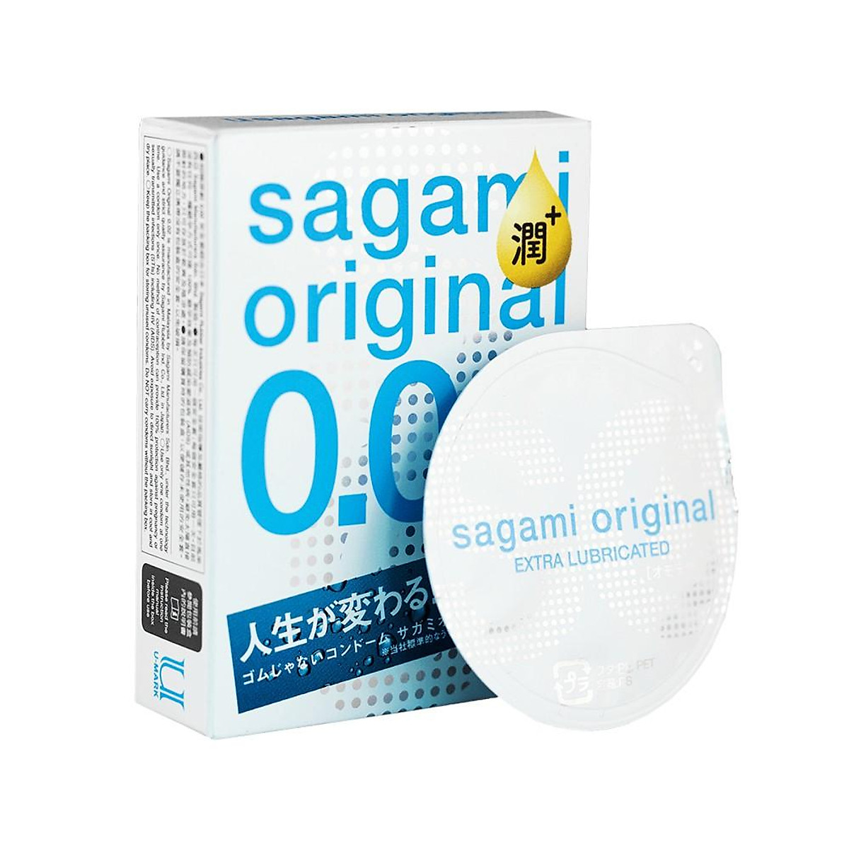 Bao Cao Su Sagami 0.02 - Hộp 3 Chiếc