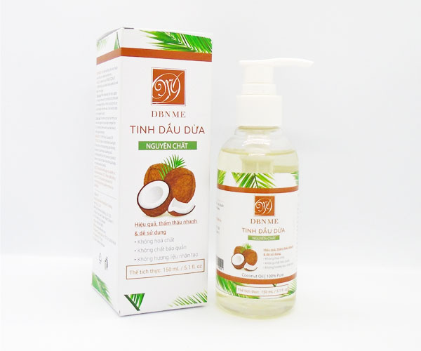 Dầu dừa nguyên chất 150ml DBNME