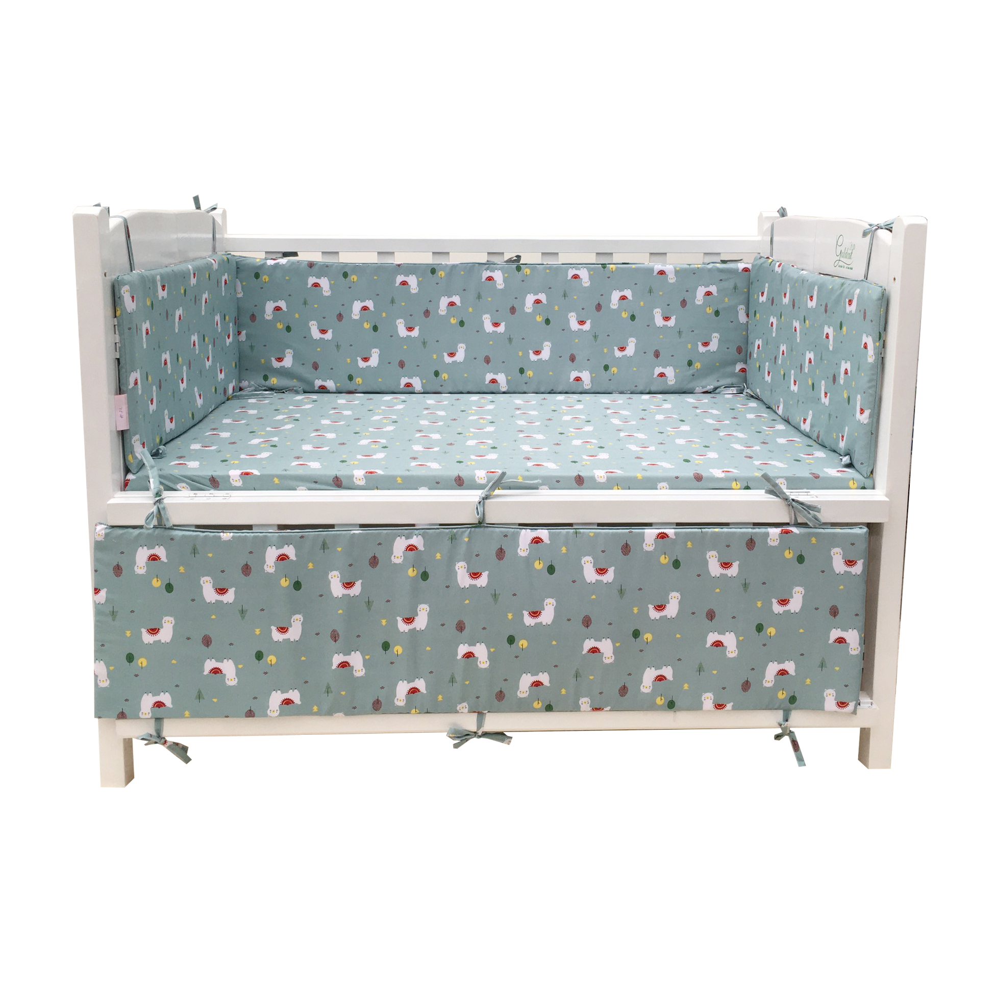 Phụ kiện cũi cho bé - Quây cũi và ga vải bọc đệm