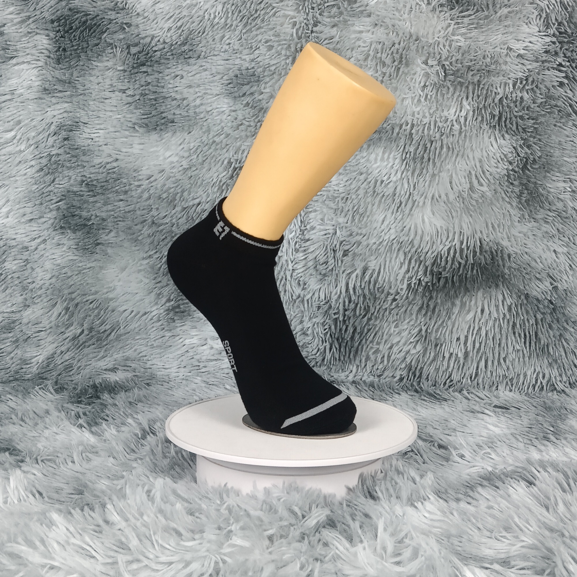 Tất Vớ Nam Nữ Cổ Ngắn AS-PS101. 4 màu: Trắng, Đen, Xanh đen, Xám. Mềm mại, kháng khuẩn khử mùi, không hôi chân.