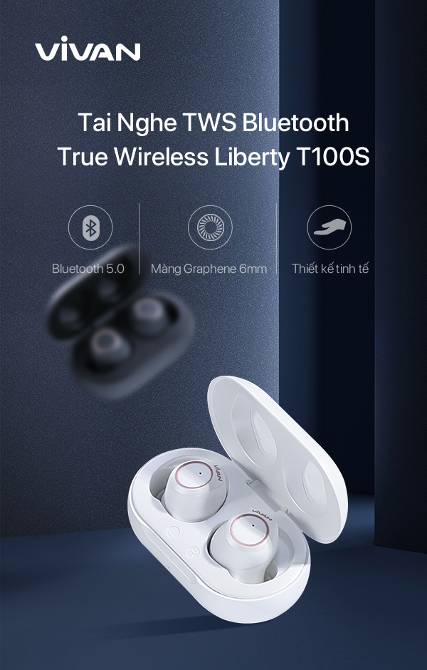 Bluetooth 5.0 VIVAN T100S 