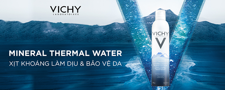Bộ Xịt Khoáng Dưỡng Da Vichy Mineralizing Thermal Water (1(50ml) + Tặng Dưỡng Chất Giàu Khoáng Chất Mineral 89