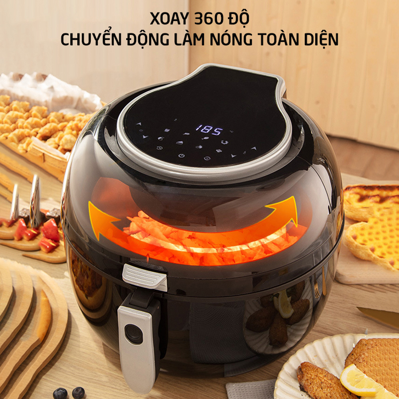 Nồi chiên rapido 7l - Giải pháp nấu ăn nhanh chóng và tiện lợi cho gia đình bạn