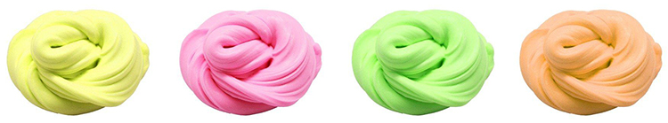 Chất Nhờn Ma Quái Slimy Slime - Fluffy-Vàng