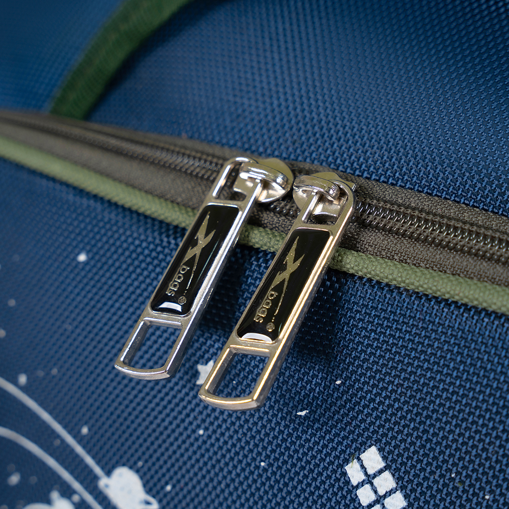 Balo học sinh chống gù cao cấp Xbags Universe xanh – Balo học sinh tiểu học siêu nhẹ nhiều ngăn đệm lưng êm ái họa tiết vũ trụ XB3104