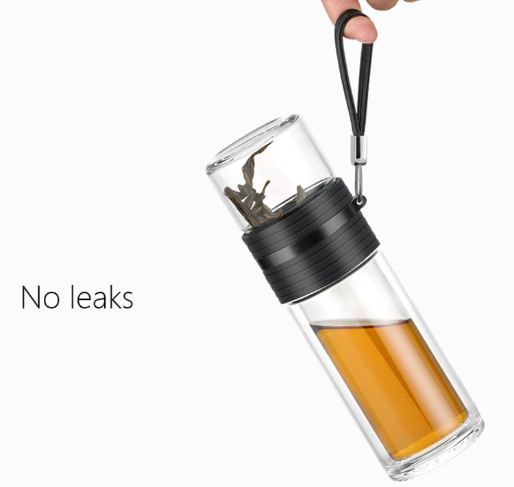 Bình Lọc Trà Travel Samadoyo C001A (238ml) - Đen