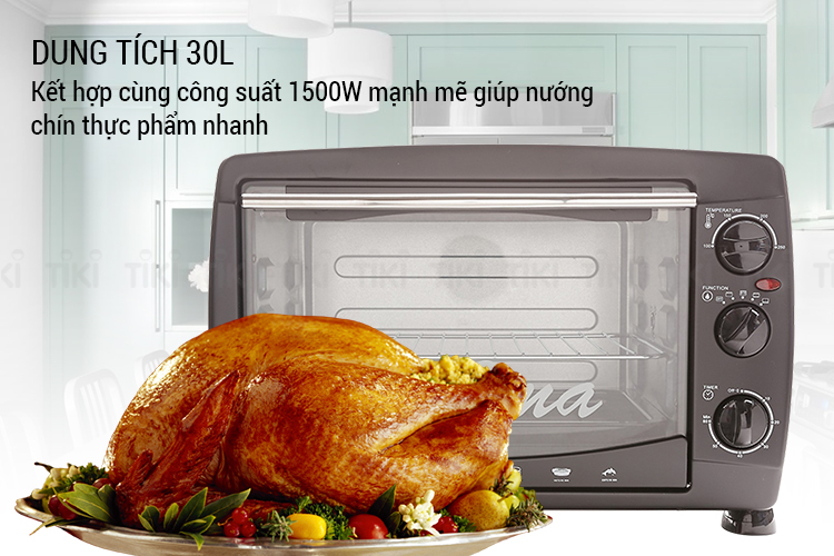 Lò Nướng Điện Ohi@Ma HMO-30 - Hàng chính hãng